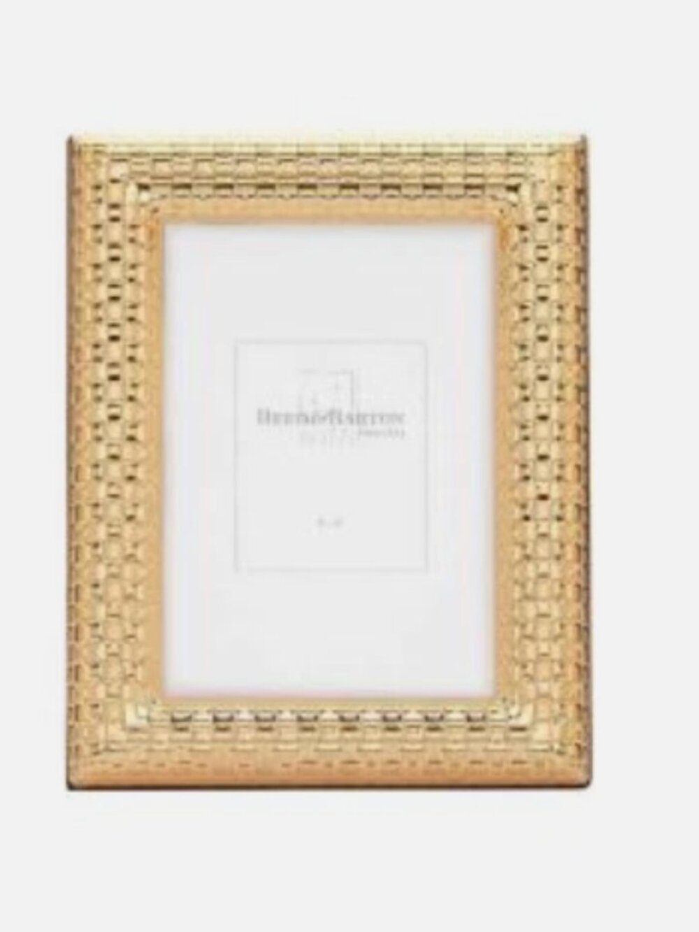 Reed & Barton Watchband Gold Frame, 4 X 6